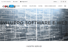 Tablet Screenshot of corael.it